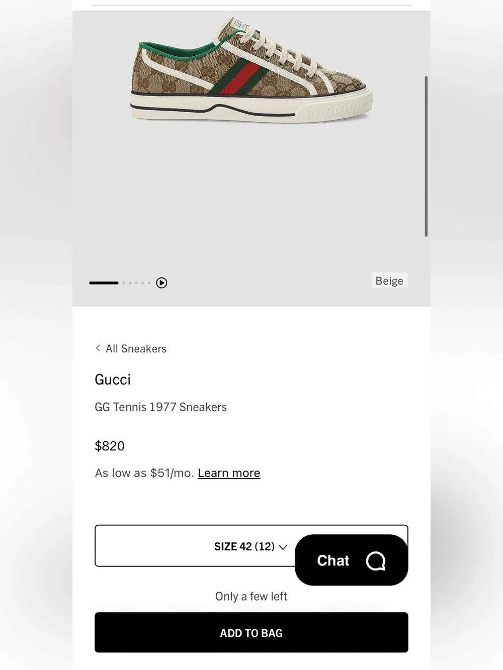 Gucci classic low